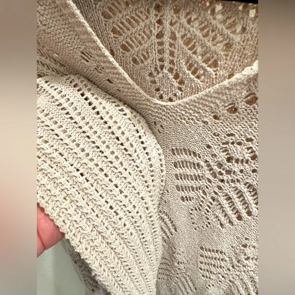 J. Jill Light Tan V-Neck Sweater - Picture 4 of 5